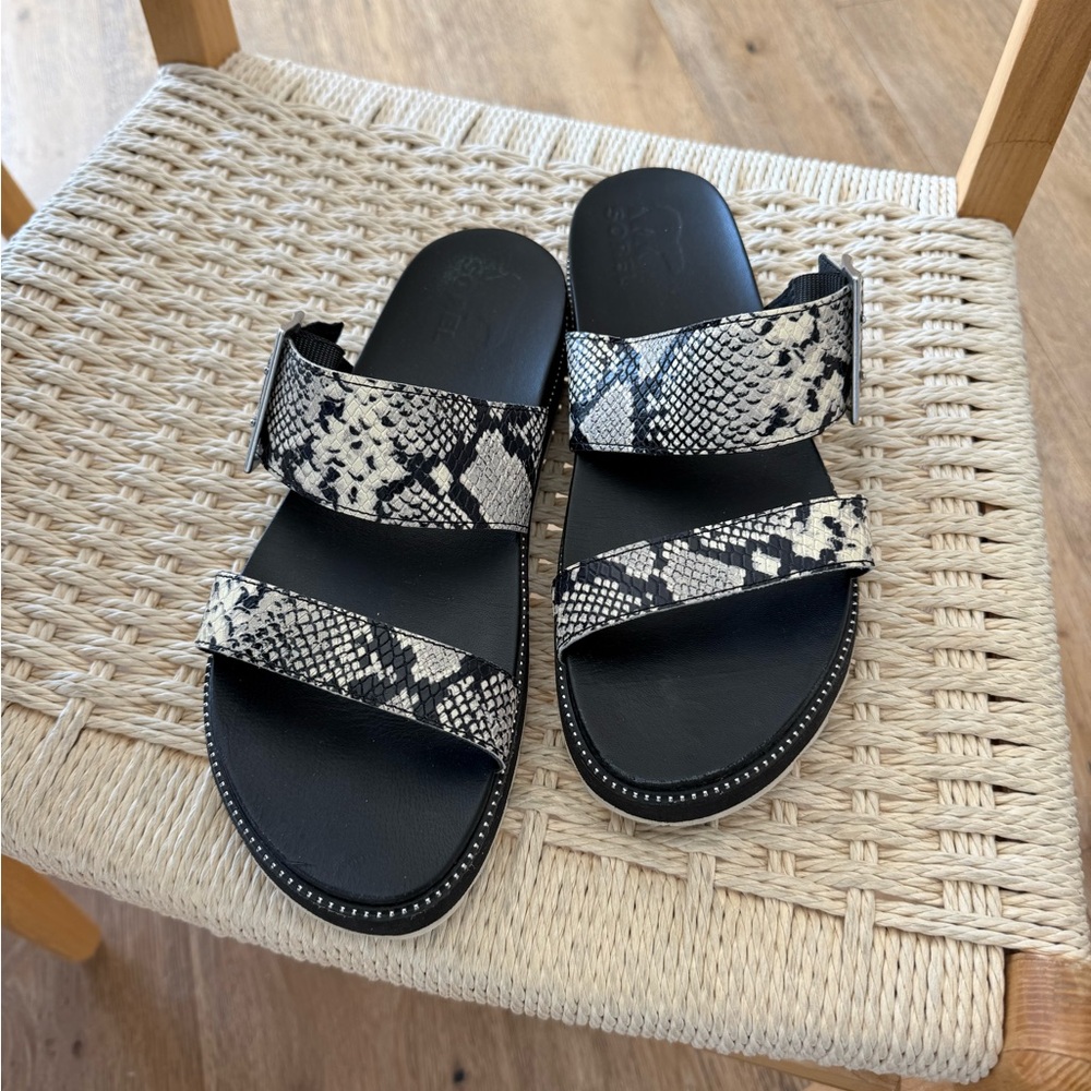 Sorel Snake Print sandal